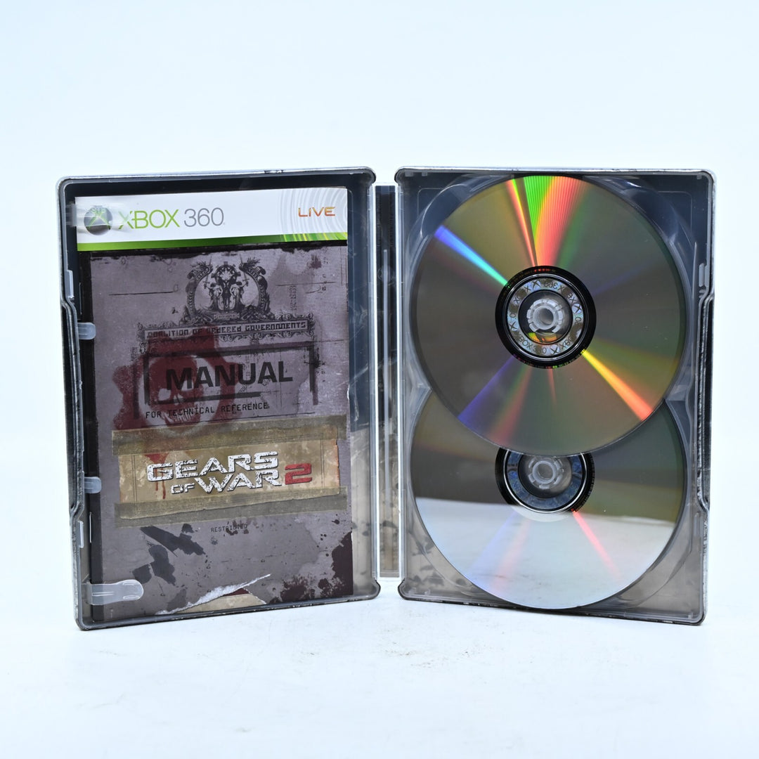 Gears of War 2 Limited Edition - Xbox 360 Game + Manual - PAL - MINT DISC!