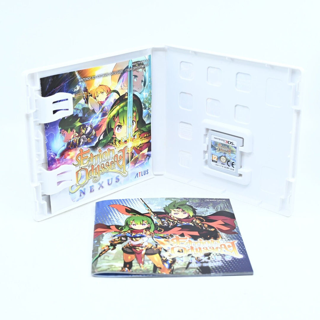 Etrian Odyssey Nexus - Nintendo 3DS Game - PAL + Manual - FREE POST!