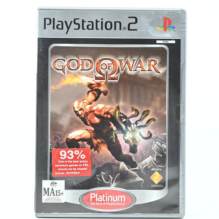 God of War #3 Platinum - Sony Playstation 2 / PS2 Game - PAL - FREE POST!