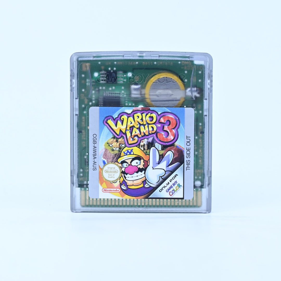 Wario Land 3 - Nintendo Gameboy Color Game - PAL - FREE POST! - NEW SAVE BATTERY