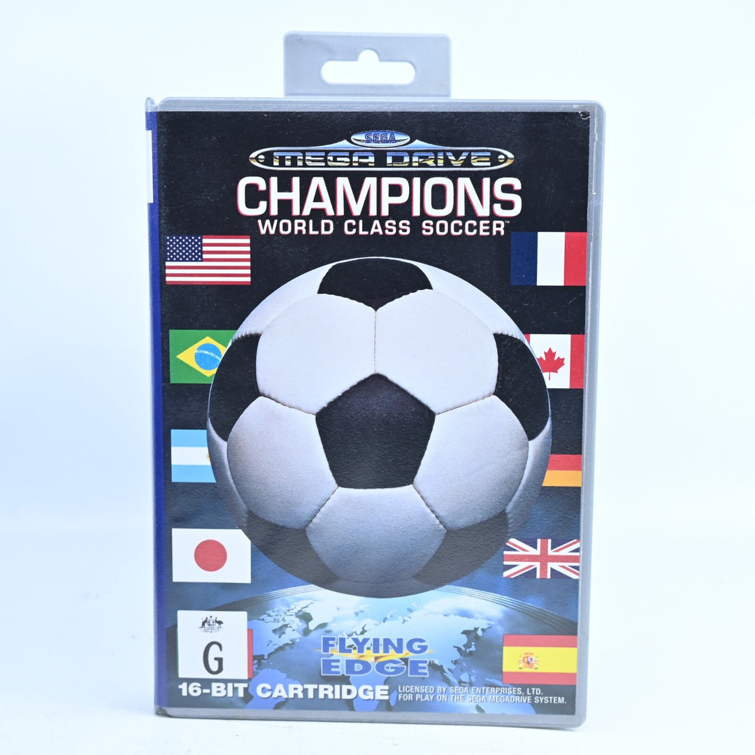 Champions: World Class Soccer - Sega Mega Drive Game - No Manual - PAL
