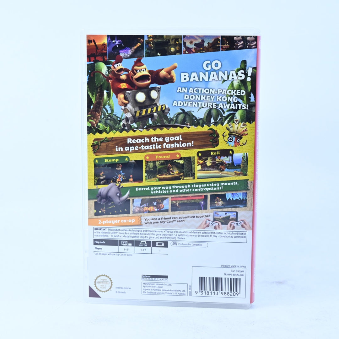 Donkey Kong Country Returns HD - Nintendo Switch Game - FREE POST!