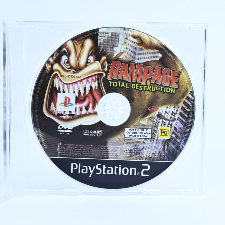 Rampage: Total Destruction - Sony Playstation 2 / PS2 Game - Disc Only - PAL
