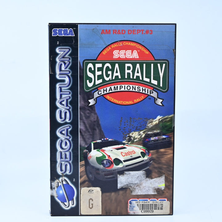 Sega Rally Championship - Sega Saturn Game - PAL - MINT DISC!