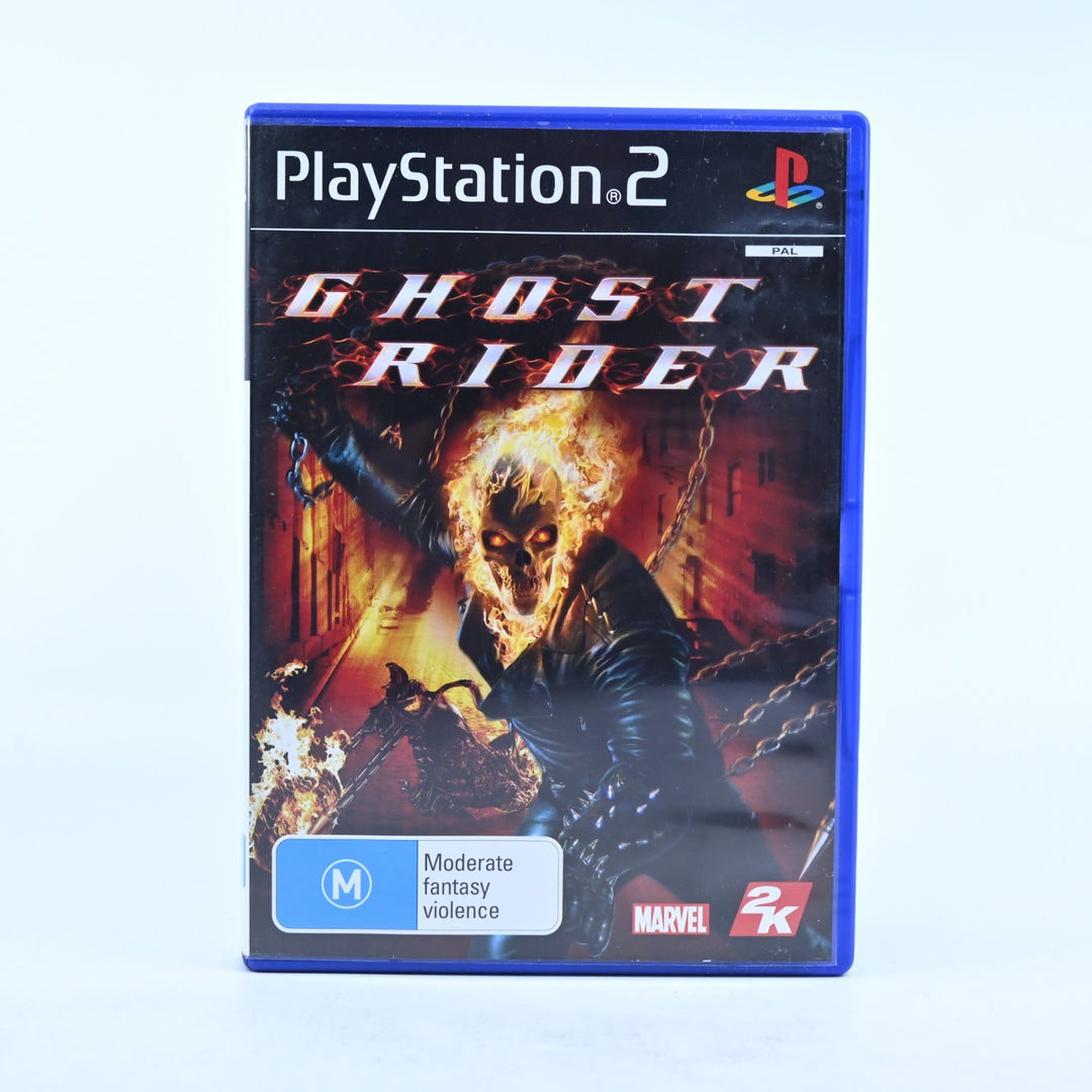 Ghost Rider - Sony Playstation 2 / PS2 Game + Manual - PAL - MINT DISC!