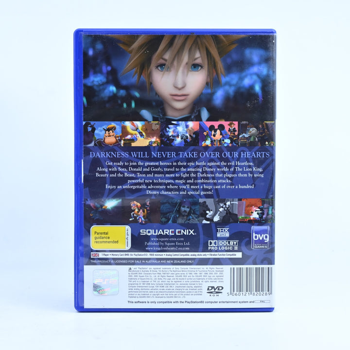 Kingdom Hearts II - Sony Playstation 2 / PS2 Game + Manual - PAL - MINT DISC!