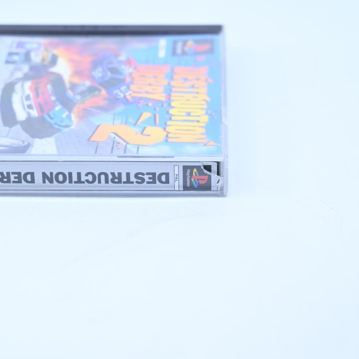 Destruction Derby 2 - Sony Playstation 1 / PS1 Game + Manual - PAL - MINT DISC!