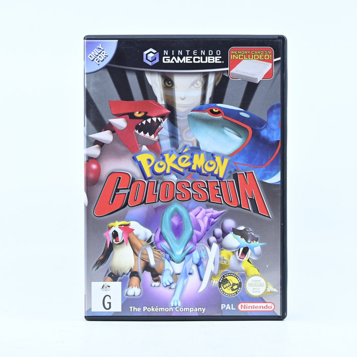 Pokemon Colosseum - Nintendo Gamecube Game - No Manual - PAL - FREE POST!