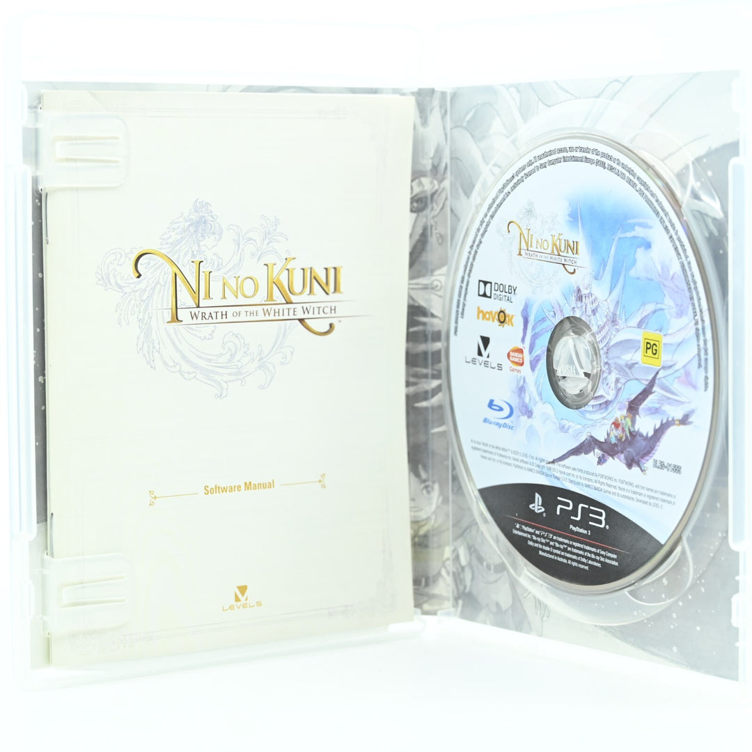 Ni No Kuni: Wrath of the White Witch - Sony Playstation 3 / PS3 Game  MINT DISC