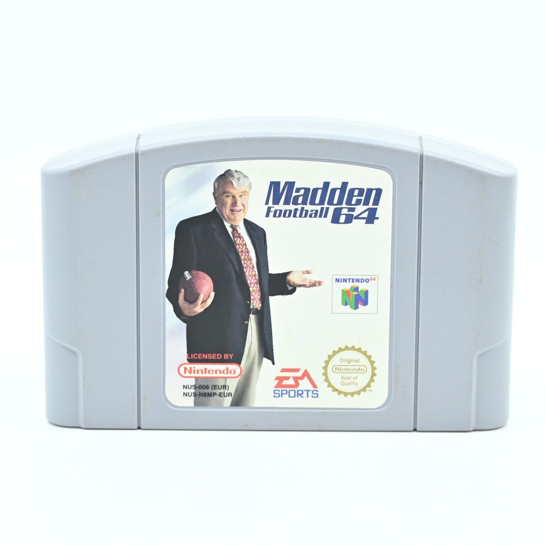 Madden Football 64 - N64 / Nintendo 64 Game - PAL - FREE POST!