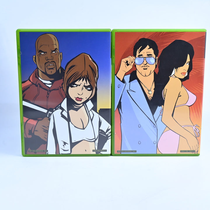 Grand Theft Auto Double Pack - Original Xbox Game + Manual - PAL - MINT DISC!