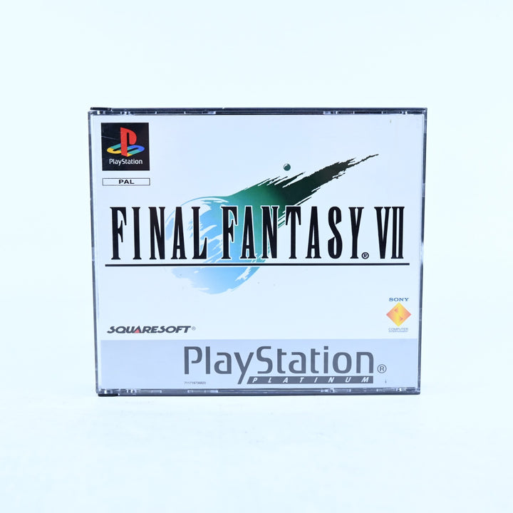 Final Fantasy VII - Sony Playstation 1 / PS1 Game + Manual - PAL - MINT DISC!