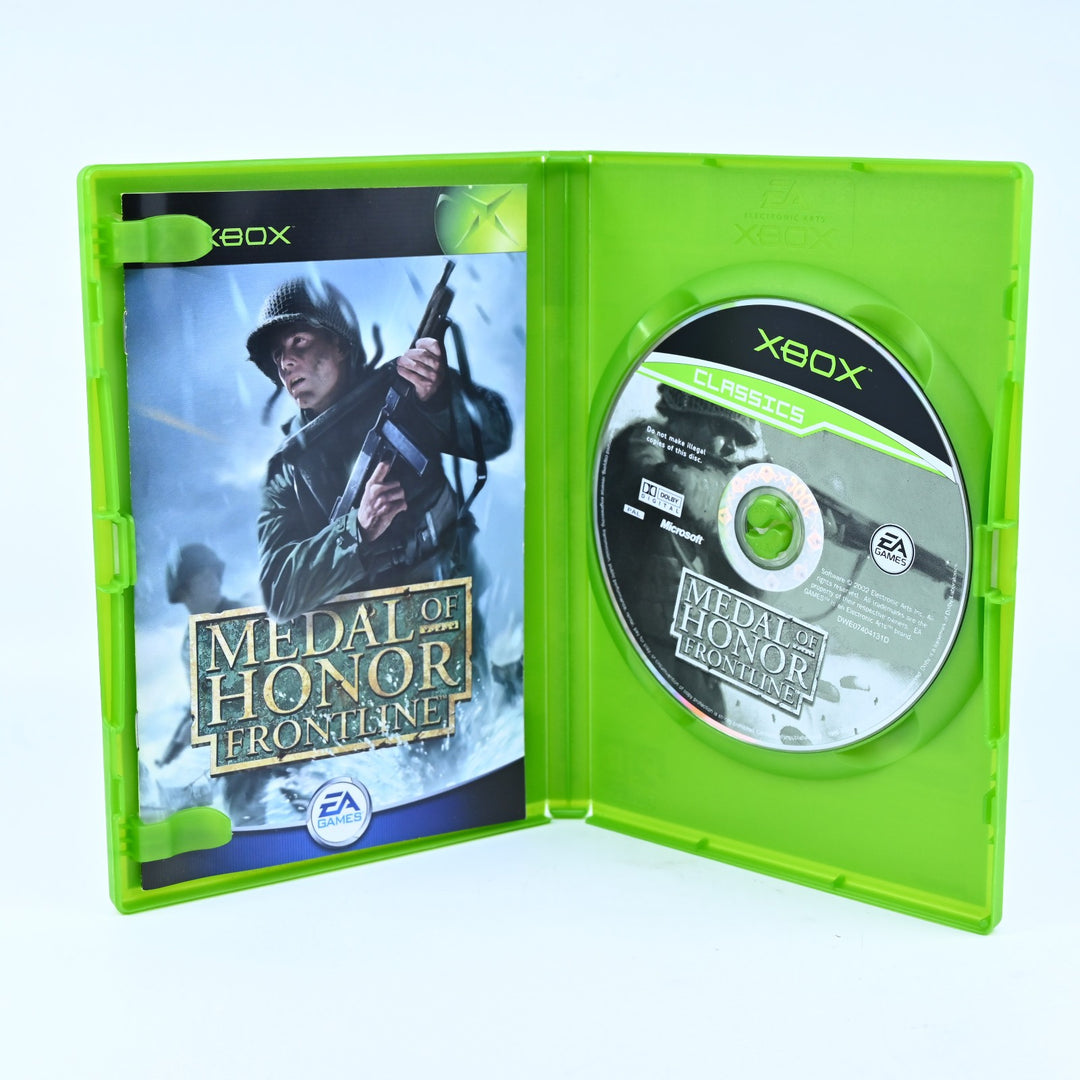 Medal of Honor: Frontline - Original Xbox Game + Manual - PAL - MINT DISC!