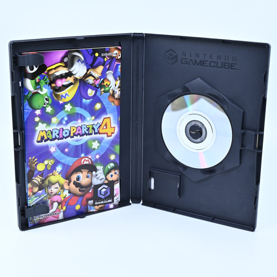Mario Party 4 - Nintendo Gamecube Game + Manual - PAL - FREE POST!