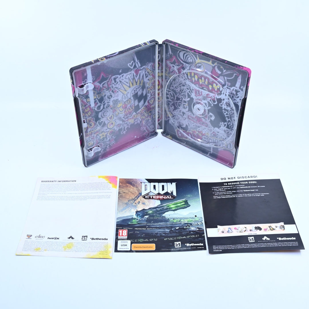 Rage 2 Steelbook - PS4 / Xbox One Accessory - No Game - FREE POST
