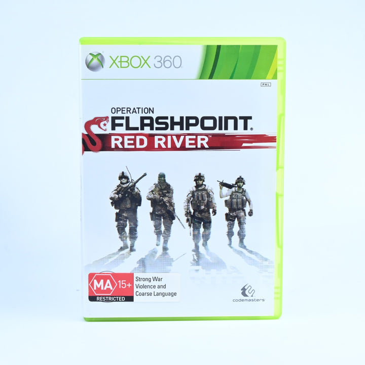Operation Flashpoint: Red River - Xbox 360 Game + Manual - PAL