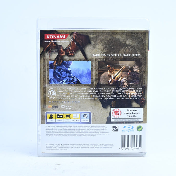 Castlevania: Lords of Shadow - Sony Playstation 3 / PS3 Game + Manual
