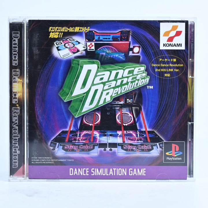 Dance Dance Revolution - Sony Playstation 1 / PS1 Game + Manual - NTSC-J