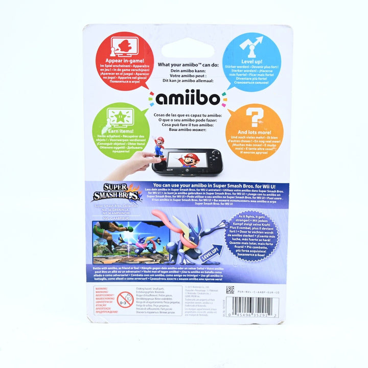 SEALED! - Greninja Amiibo - Super Smash Bros. Collection No. 36 - Toy