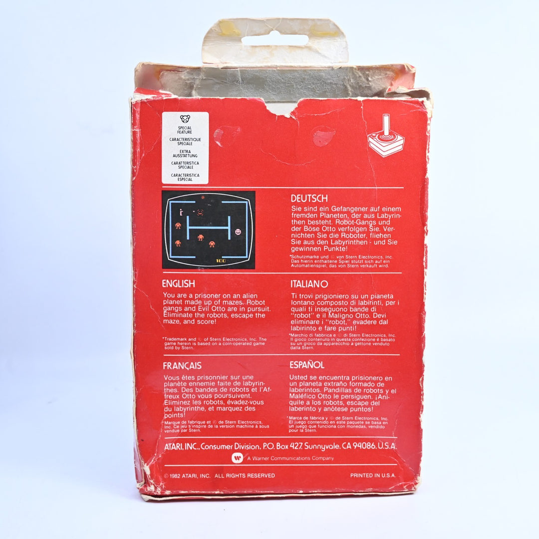 Berzerk - Atari 2600 Boxed Game + Manual - PAL - FREE POST!