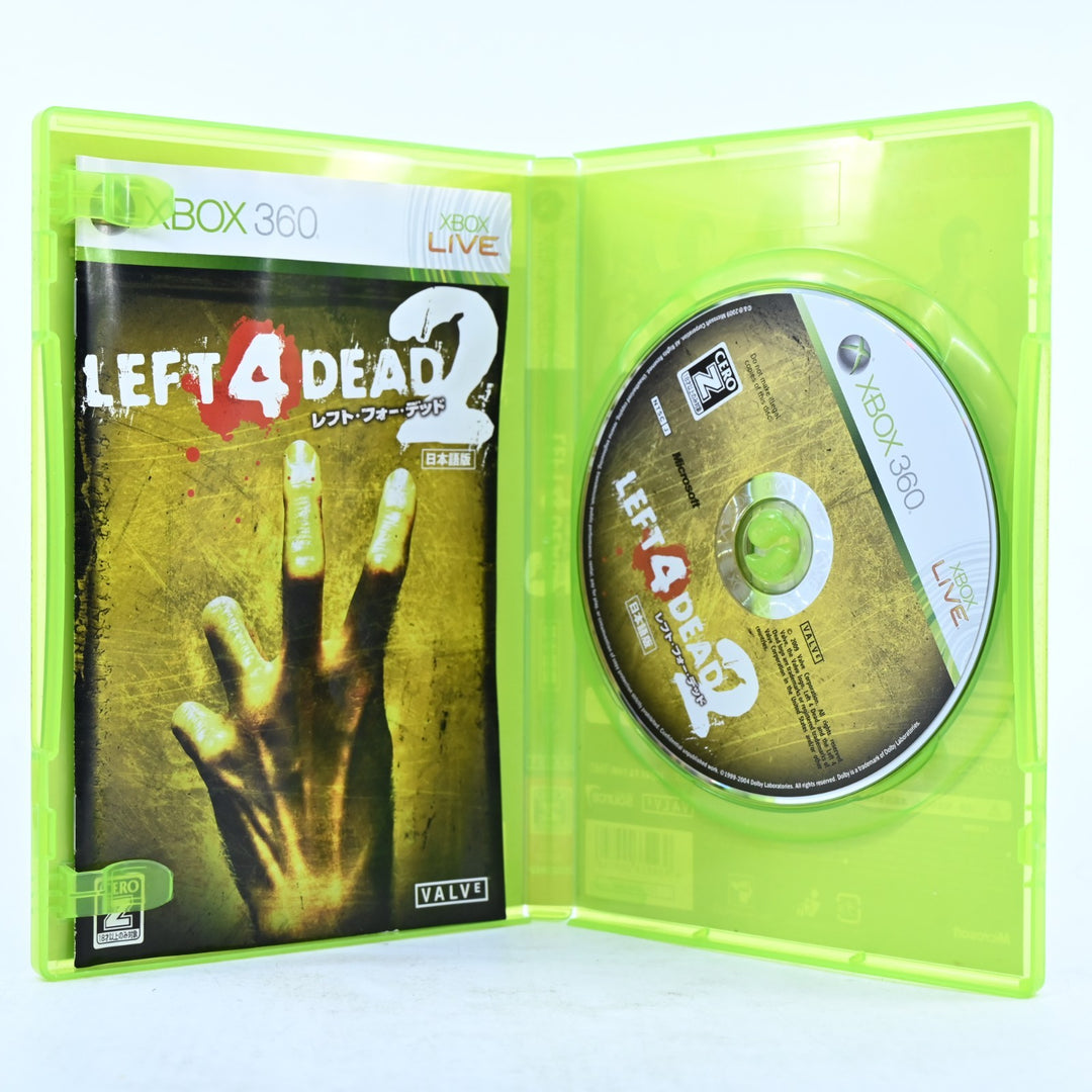 Left 4 Dead 2 - Xbox 360 Game + Manual - NTSC-J - MINT DISC!