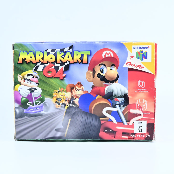 Mario Kart 64 - N64 / Nintendo 64 Boxed Game - PAL - FREE POST!