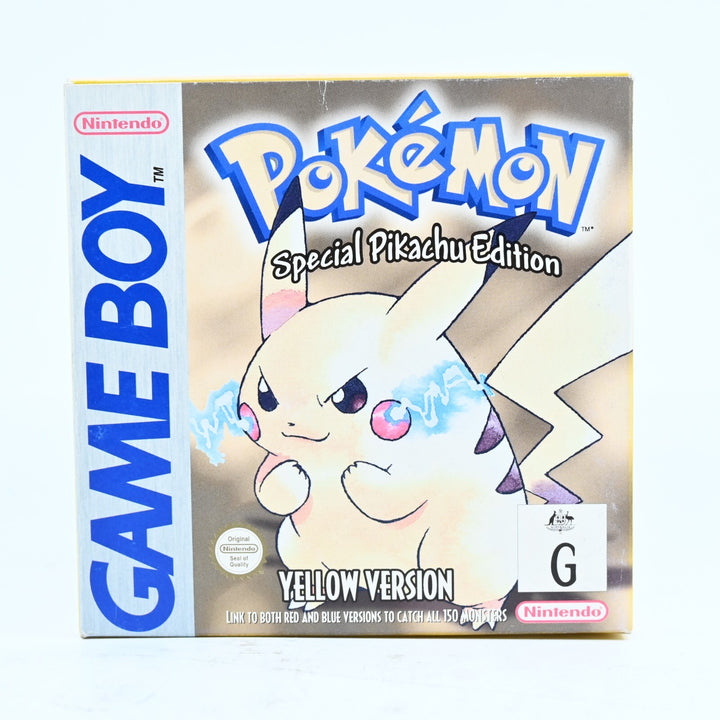 Pokemon Yellow Version - Nintendo Gameboy Boxed Game - PAL - FREE POST!