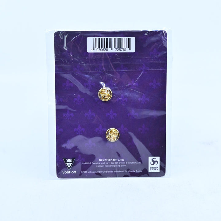 SEALED! Saint's Row IV: Re-Elected - Collectable Pin Set - Deep Silver Pin / Toy
