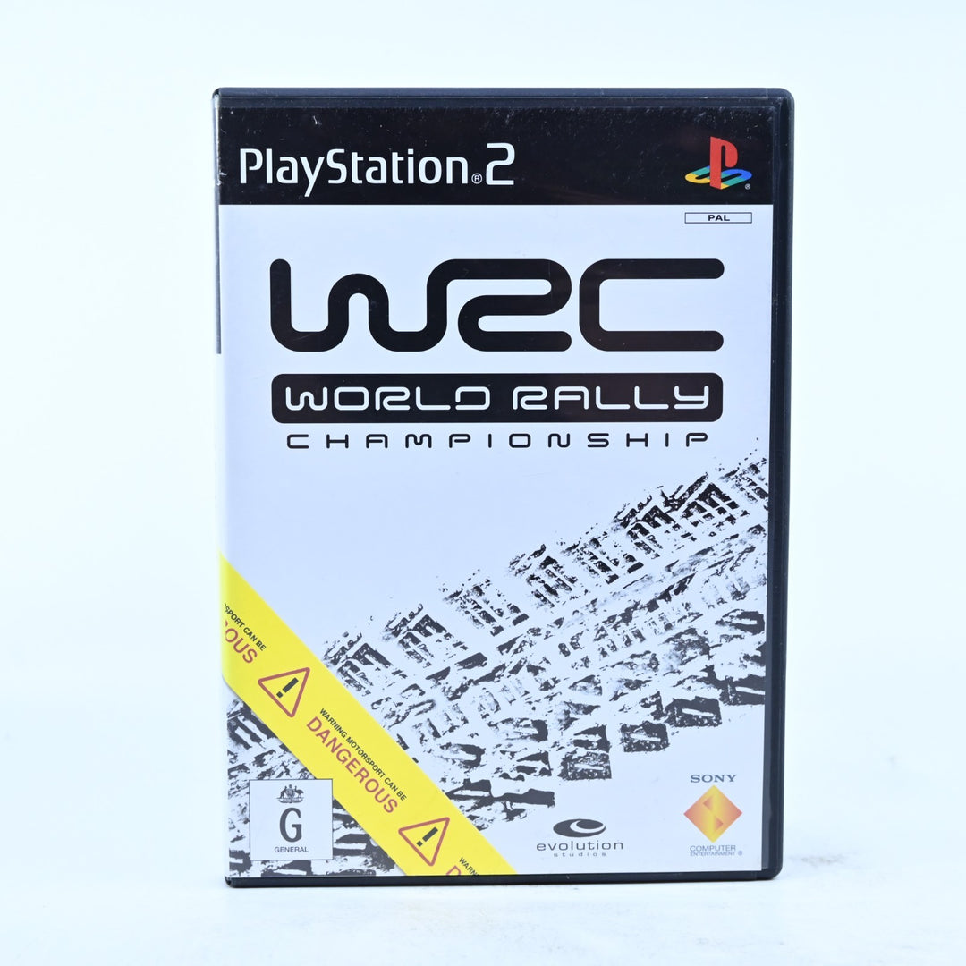 WRC World Rally Championship - Sony Playstation 2 / PS2 Game + Manual - PAL