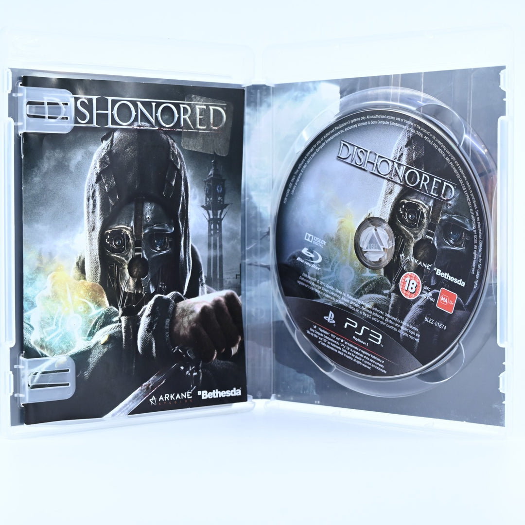 Dishonored - Sony Playstation 3 / PS3 Game + Manual - FREE POST!