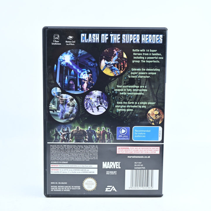Marvel Nemesis: Rise of The Imperfects - Nintendo Gamecube Game + Manual - PAL