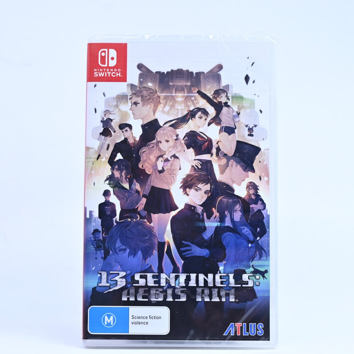SEALED! 13 Sentinels: Aegis Rim - Nintendo Switch Game - FREE POST!