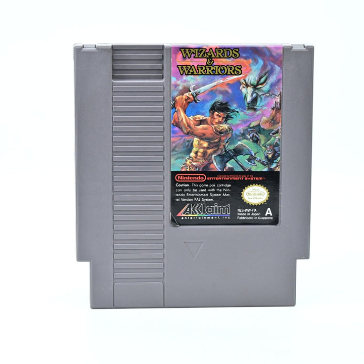 Wizards & Warriors - Nintendo Entertainment System / NES Game - PAL - FREE POST!