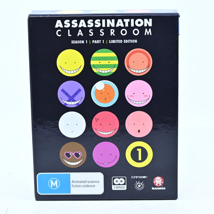 Assassination Classroom Season 1 - Anime Blu-Ray Box Set - Region B - FREE POST!