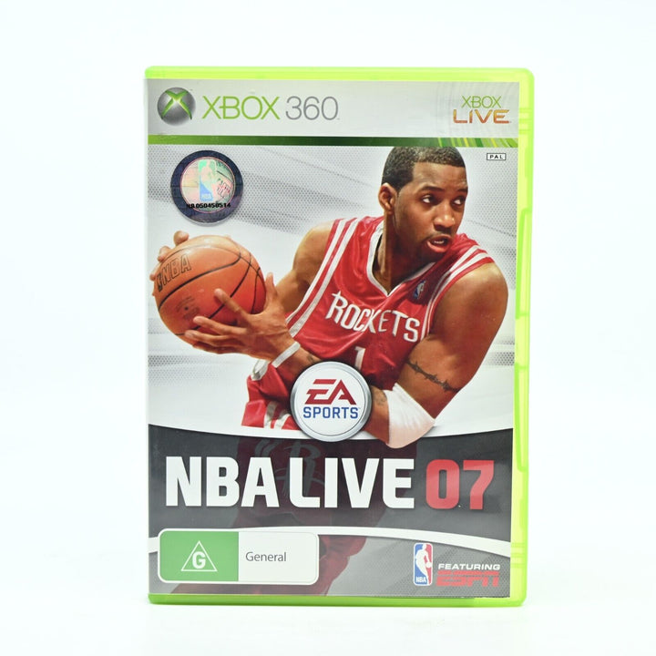 Nba Live 07 - Xbox 360 Game + Manual - PAL - MINT DISC!