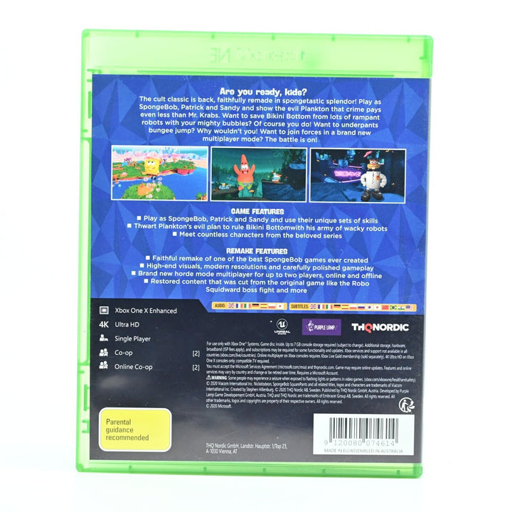 Spongebob Squarepants: Battle for Bikini Bottom Rehydrated - Xbox One Game