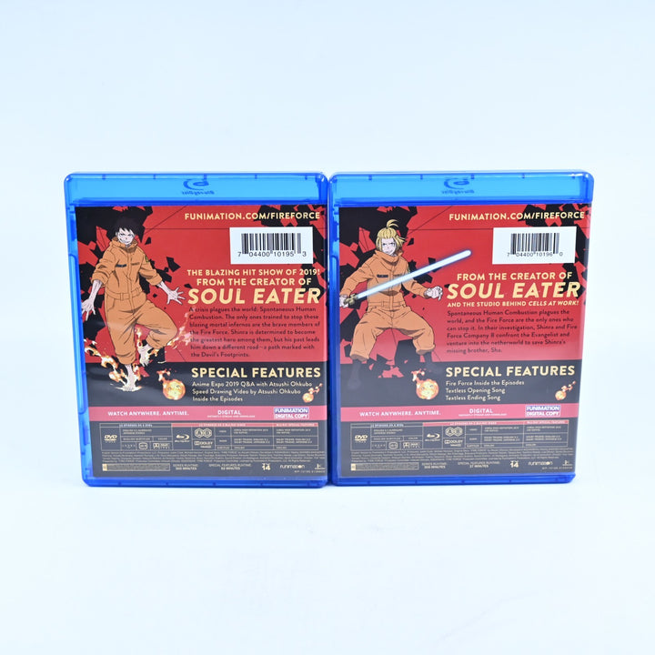 Fire Force Season 1 Parts 1 & 2 - Region A & B - Anime Blu-ray & DVD