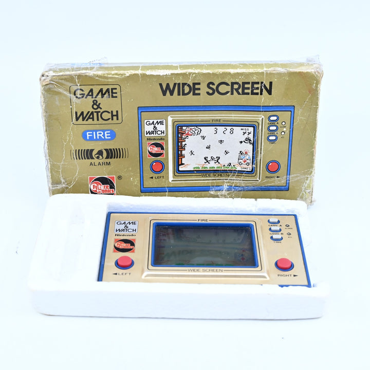 Fire - FR-27 - Futuretronics - No Battery Cover - Game &amp; Watch Boxed Console