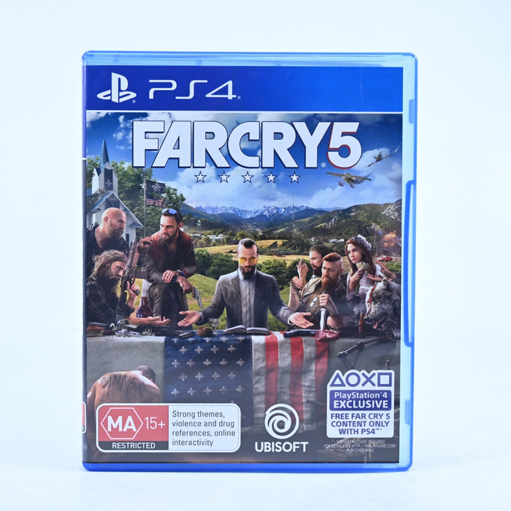 Far Cry 5 Deluxe Steelbook Edition - Sony Playstation 4 / PS4 Game - CODE UNUSED