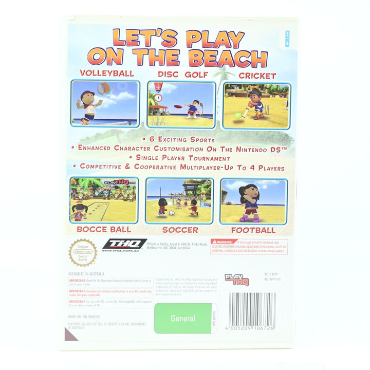 Big Beach Sports - Nintendo Wii Game - PAL - FREE POST!