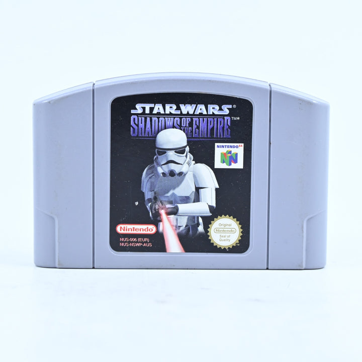 Star Wars: Shadows of the Empire - N64 / Nintendo 64 Game - PAL - FREE POST!