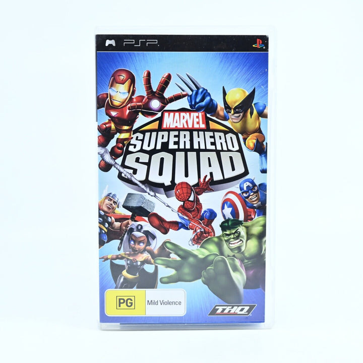 Marvel Super Hero Squad - Sony PSP Game + Manual - FREE POST!