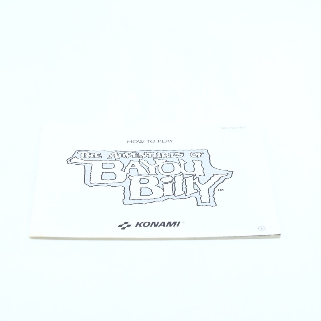 The Adventures of Bayou Billy - Nintendo Entertainment System / NES Boxed Game