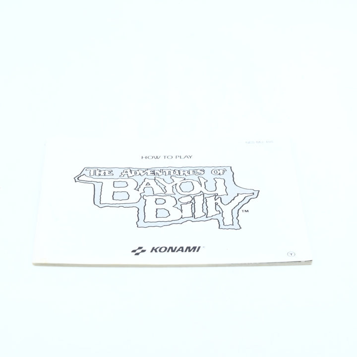 The Adventures of Bayou Billy - Nintendo Entertainment System / NES Boxed Game