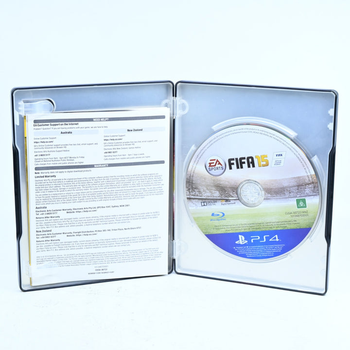 FIFA 15 Messi Edition Steelbook with Game - Sony Playstation 4 / PS4 Game