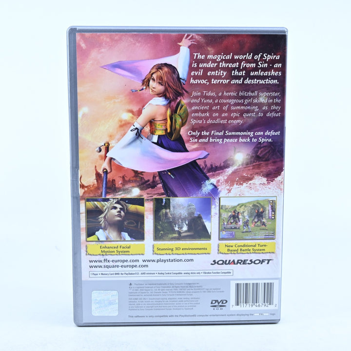 Final Fantasy X - Sony Playstation 2 / PS2 Game - No Manual - PAL