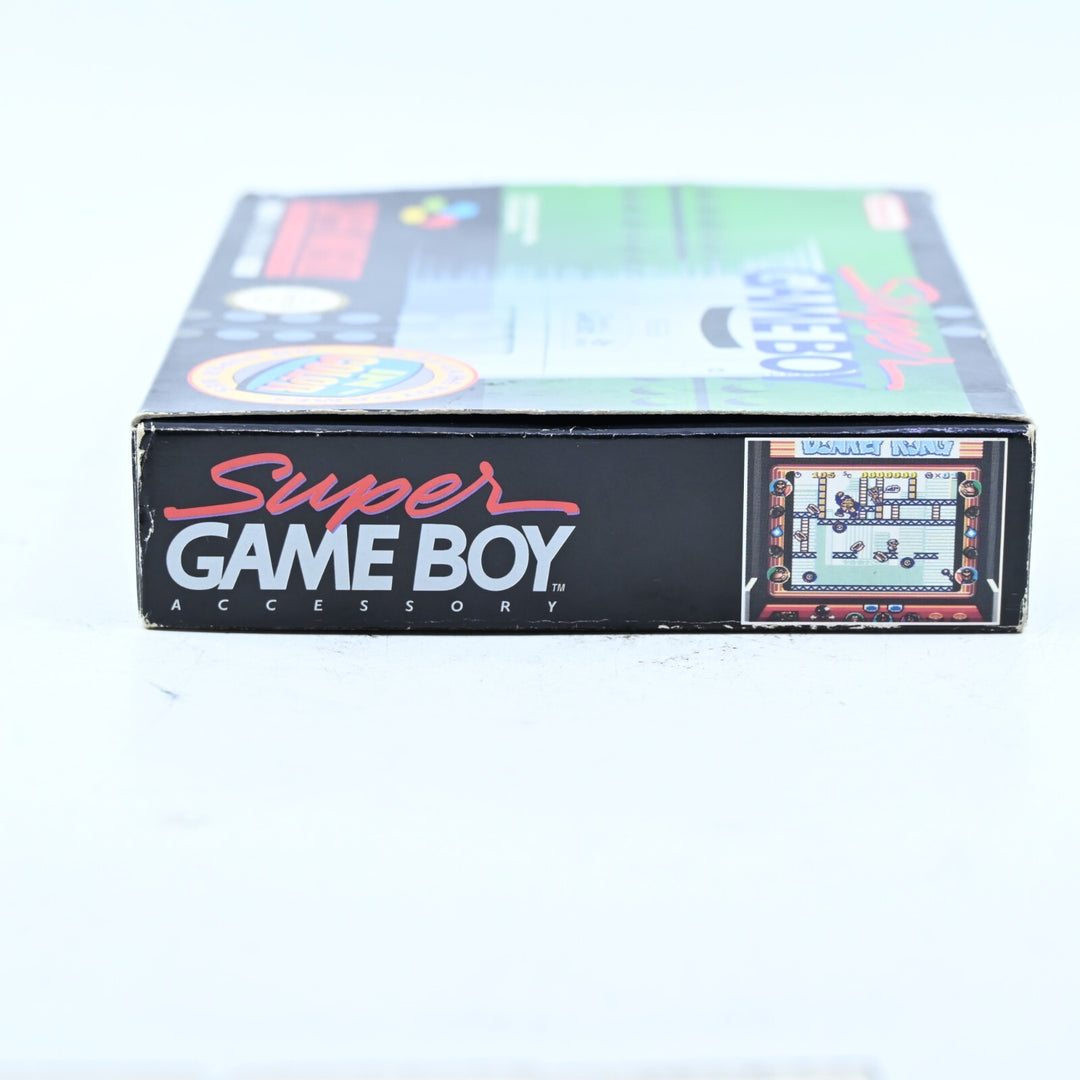 Super Game Boy / Gameboy - Super Nintendo / SNES Accessory + Manual - PAL