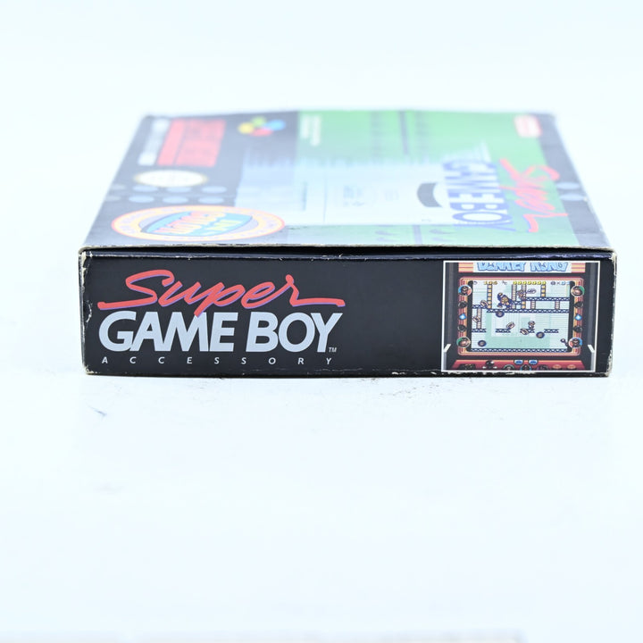 Super Game Boy / Gameboy - Super Nintendo / SNES Accessory + Manual - PAL