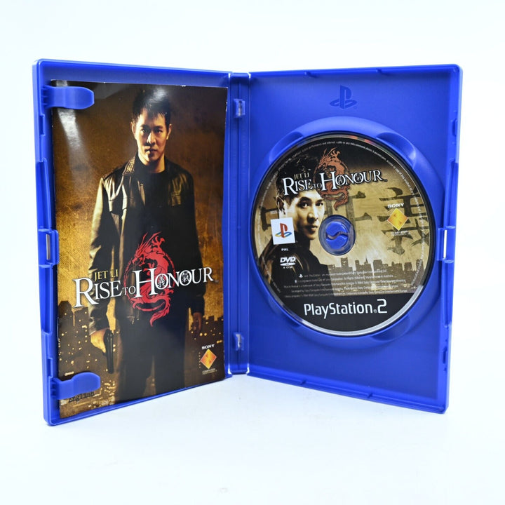 Jet Li Rise to Honour - Sony Playstation 2 / PS2 Game + Manual - PAL - MINT DISC