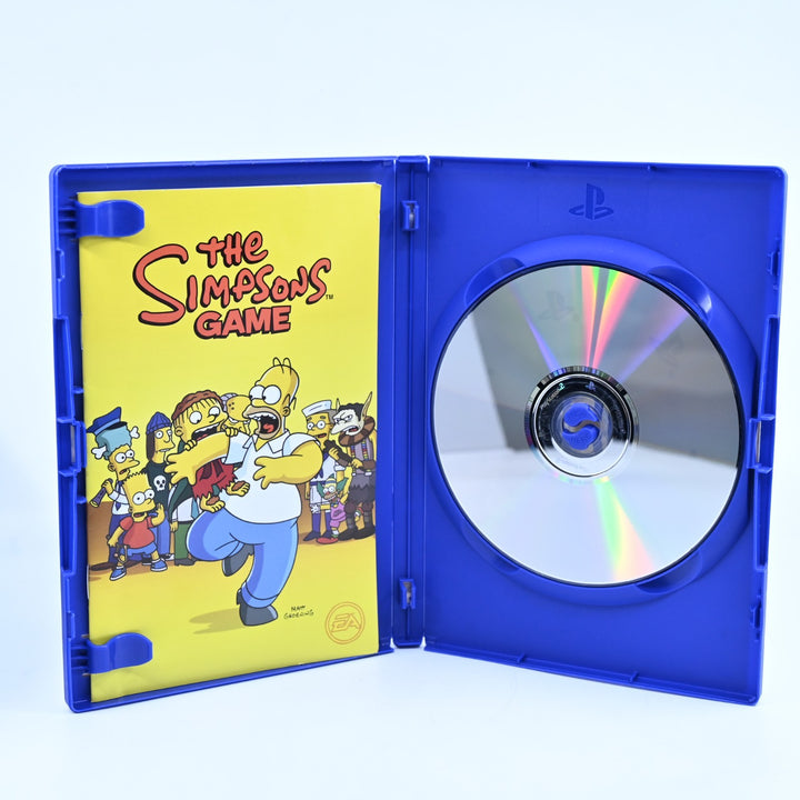 The Simpsons Game - Sony Playstation 2 / PS2 Game + Manual - PAL